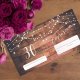 ZAPROSZENIA na 30 urodziny Rustic rustykalne 10szt (+koperty) 2