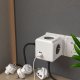 Listwa zasilająca Allocacoc Podróżna listwa zasilająca PowerCube ReWirable USB + 3 wtyczki + kabel IEC EU FR; GREY 2