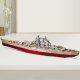 Piececool Piececool Puzzle Metalowe Model 3D - Okręt Bojowy Richelieu 3