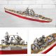 Piececool Piececool Puzzle Metalowe Model 3D - Okręt Bojowy Richelieu 4