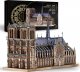 Piececool Piececool Puzzle Metalowe Model 3D - Katedra Notre Dame 3
