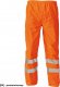 CERVA GORDON - spodnie robocze do pasa wodoodporne Hi-Vis 100% poliester/PU - pomarańczowy M 1
