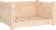 vidaXL vidaXL Legowisko dla psa, 55,5x45,5x28 cm, lite drewno sosnowe 2