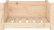 vidaXL vidaXL Legowisko dla psa, 55,5x45,5x28 cm, lite drewno sosnowe 5