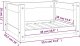 vidaXL vidaXL Legowisko dla psa, 55,5x45,5x28 cm, lite drewno sosnowe 8