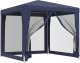 vidaXL vidaXL Namiot z 4 ścianami z siatki, niebieski, 2,5x2,5 m, HDPE 2