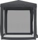 vidaXL vidaXL Namiot imprezowy z 4 ścianami z siatki, antracyt, 2x2 m, HDPE 4