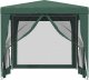 vidaXL vidaXL Namiot z 4 ścianami z siatki, zielony, 2,5x2,5 m, HDPE 3