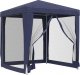 vidaXL vidaXL Namiot imprezowy z 4 ścianami z siatki, niebieski, 2x2 m, HDPE 2