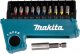 Makita ZESTAW KOŃCÓWEK UDAROWYCH 1/4" 11szt. MAKITA 1