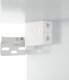 vidaXL vidaXL Szafka z lustrem i LED, biała z połyskiem, 76x15x55 cm 10