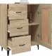 vidaXL vidaXL Komoda, dąb sonoma, 69,5x34x90 cm, materiał drewnopochodny 5