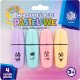 Astra Zakreślacze Mini pastelowe 4 szt blister Astra 1