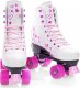 RAVEN Wrotki Regulowane RAVEN Trista White/Pink 31-34 3