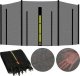 Springos Osłona na sprężyny z siatką do trampoliny zewnętrzną 10FT 300/305/312 cm niebieska UNIWERSALNY 9