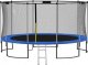 Springos Osłona na sprężyny z siatką do trampoliny zewnętrzną 10FT 300/305/312 cm niebieska UNIWERSALNY 27
