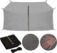 Springos Osłona na sprężyny z siatką do trampoliny wewnętrzną 10FT 300/305/312 cm niebieska UNIWERSALNY 14