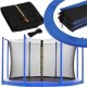 Springos Osłona na sprężyny z siatką do trampoliny wewnętrzną 10FT 300/305/312 cm niebieska UNIWERSALNY 7