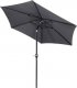 Springos Parasol ogrodowy składany 260 cm  grafitowy 6