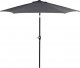 Springos Parasol ogrodowy składany 260 cm  grafitowy 7