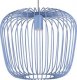 Lampa wisząca Lumes Niebieska druciana lampa wisząca młodzieżowa - S547-Pafi 2