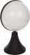 Lumes Okrągła lampa zewnętrzna czarna - N009-Genua 1