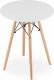 Elior Biały okrągły stół w stylu skandynawskim - Emodi 3X 5