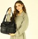 Marco Mazzini MARCO MAZZINI Miejska torebka plecak skórzana convertible leather bag czarny 2