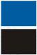 Aqua Nova TŁO S 60X30 BLACK/BLUE 1