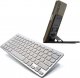 4kom.pl Uniwersalna Klawiatura Bezprzewodowa Bluetooth do iPad iMac iOS Android Windows + Stojak na biurko 1