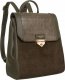 David Jones Plecak zamszowy David Jones 6845-2 KHAKI 1