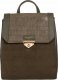 David Jones Plecak zamszowy David Jones 6845-2 KHAKI 2