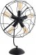 Wentylator Industrialna LAMPKA biurkowa 3123122 Nave metalowa LAMPA stołowa wiatrak wentylator czarny 3