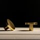 Szchara UCHWYT MEBLOWY ZŁOTY GAŁKA DO MEBLI POŁYSK 30 MM 10