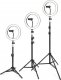 Lampa pierścieniowa 4kom.pl  LED 80W Ring uchwyt na telefon do zdjęć filmów + statyw 220cm Pilot 1