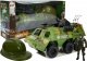 LeanToys Zestaw Wojsko Pojazd Militarny Moro Kask Żołnierz 1