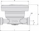 Radio BMETERS Ciepłomierz mieszkaniowy HYDROCAL M4 1/2'' Qp-1,5 m3/h DN 15 Zasilanie RADIO 1