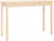 vidaXL vidaXL Stolik konsolowy, 110x40x75 cm, lite drewno sosnowe 2