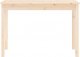 vidaXL vidaXL Stolik konsolowy, 110x40x75 cm, lite drewno sosnowe 5
