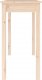 vidaXL vidaXL Stolik konsolowy, 110x40x75 cm, lite drewno sosnowe 6
