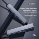 HUB USB Orico 1x microSD  + 3x USB-A 3.0 (AH-A12F-GY-BP) 7