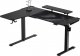 Biurko Ultradesk Winger Czarne 155 cm x 111 cm 2