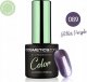 Cosmetics Zone Lakier hybrydowy hipoalergiczny fioletowy metaliczny 7ml - Glitter Purple 089 1