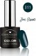 Cosmetics Zone Lakier hybrydowy ciemny zielony 7ml - Jim Green 311 2