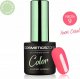Cosmetics Zone Lakier hybrydowy hipoalergiczny neonowy różowy 7ml - Neon Coral N9 2