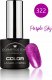 Cosmetics Zone Lakier hybrydowy fioletowy brokatowy 7ml - Purple Sky 322 1