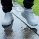 OEM Gumowe wodoodporne ochraniacze na buty rozmiar "35-39" - szare 1