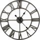 DUŻY METALOWY ZEGAR ŚCIENNY 60 CM CICHY MECHANIZM 3