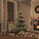 Lampki choinkowe vidaXL 150 LED białe ciepłe 1