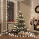 Lampki choinkowe vidaXL 400 LED białe zimne 1